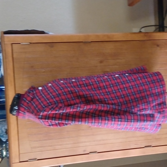 TULIP Plaid Flannel Button Down Shirt Or Shacket - Picture 8 of 11